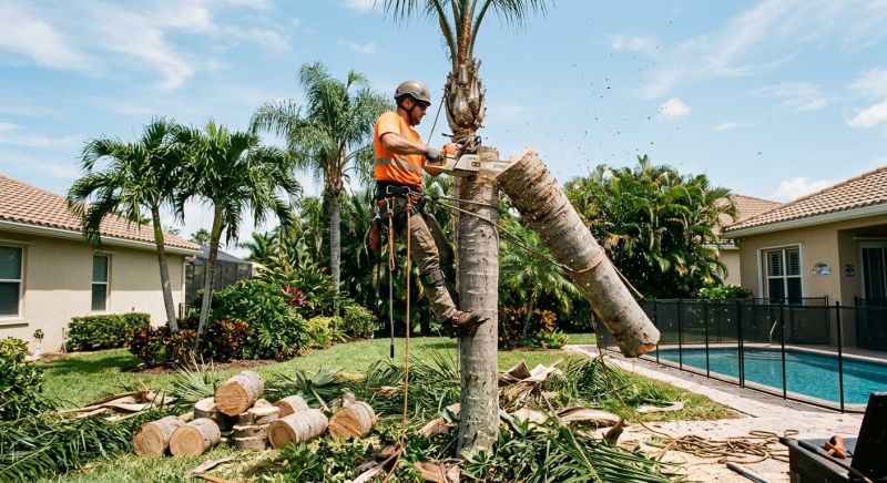 Palm Tree Removal in Montgomery County, PA